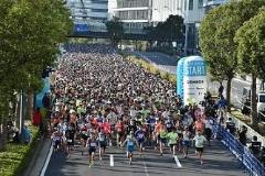 Tôi muốn ủng hộ giải Marathon Yokohama!