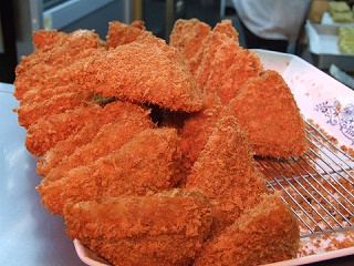 Hình ảnh bánh croquette hình tam giác